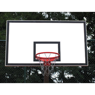 Basketballplate 120x90 laminert Med metallramme